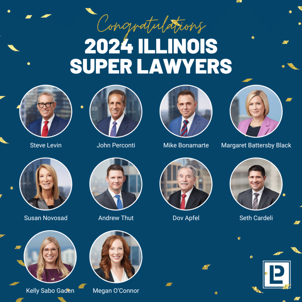 Ten Levin & Perconti Attorneys Ranked in the 2024 Edition of Illinois