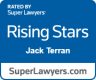 Jack Terran Super Lawyers Rising Star 2025